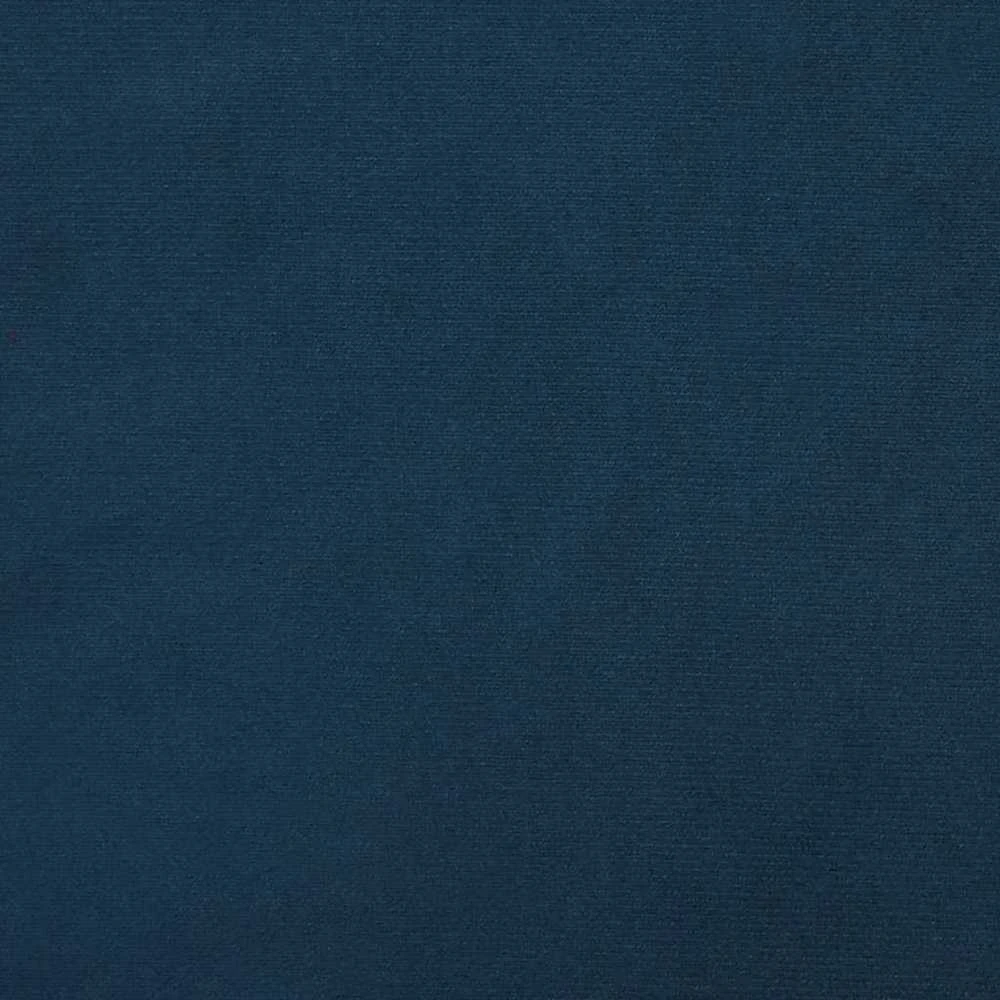 Dvivietė sofa-lova, mėlynos spalvos, aksomas