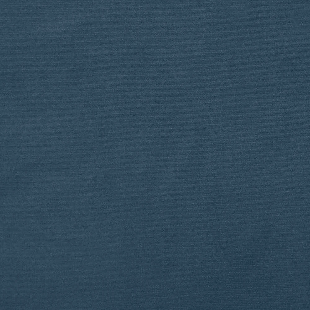 Dvivietė sofa-lova, mėlynos spalvos, aksomas