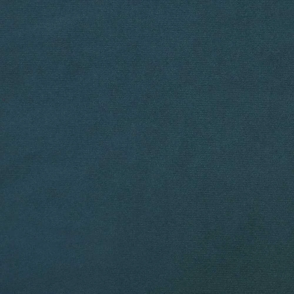 Dvivietė sofa-lova, mėlynos spalvos, aksomas