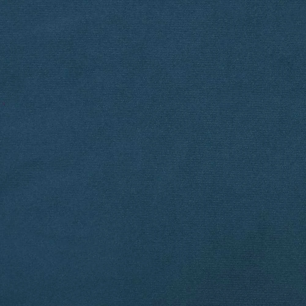 Dvivietė sofa-lova, mėlynos spalvos, aksomas