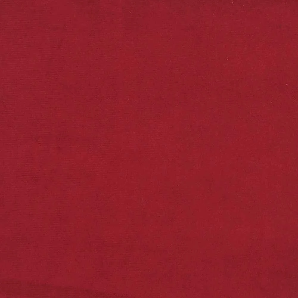 Dvivietė sofa-lova, raudonojo vyno spalvos, aksomas