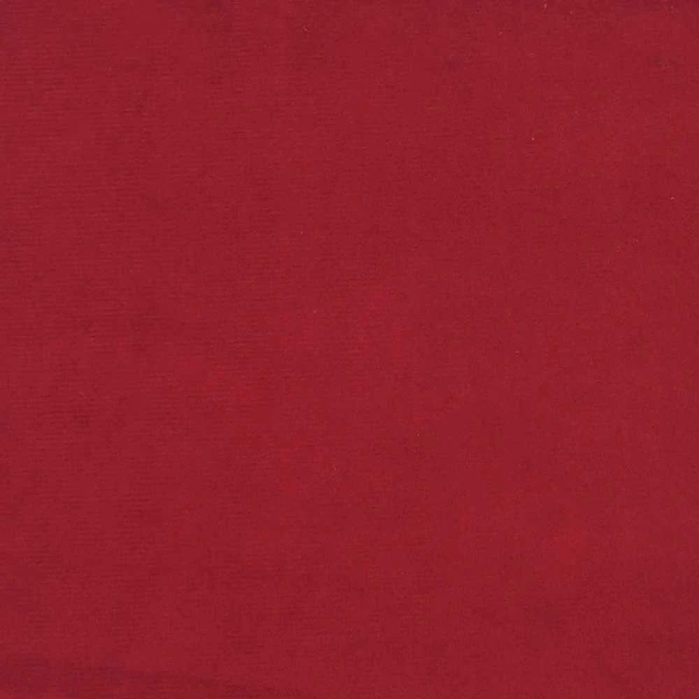 Dvivietė sofa-lova, raudonojo vyno spalvos, aksomas