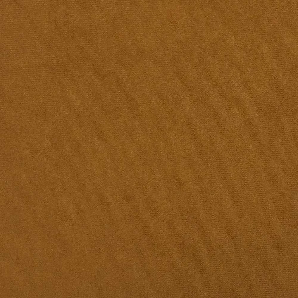 Dvivietė sofa-lova, rudos spalvos, aksomas