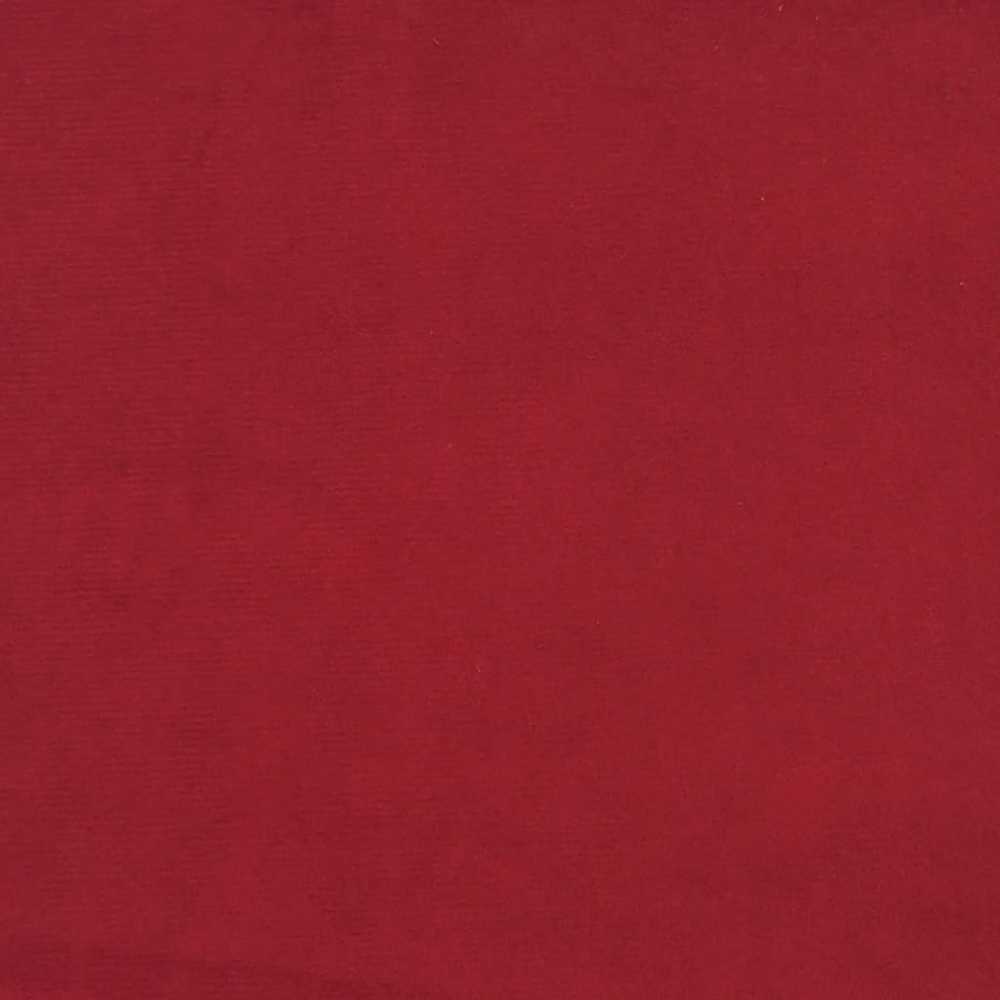 Dvivietė sofa-lova su dvejomis pagalvėmis, vyno, aksomas