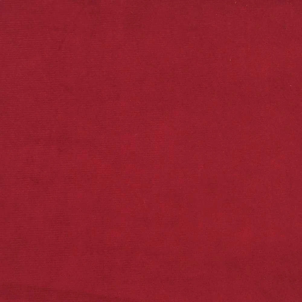Dvivietė sofa-lova su dvejomis pagalvėmis, vyno, aksomas