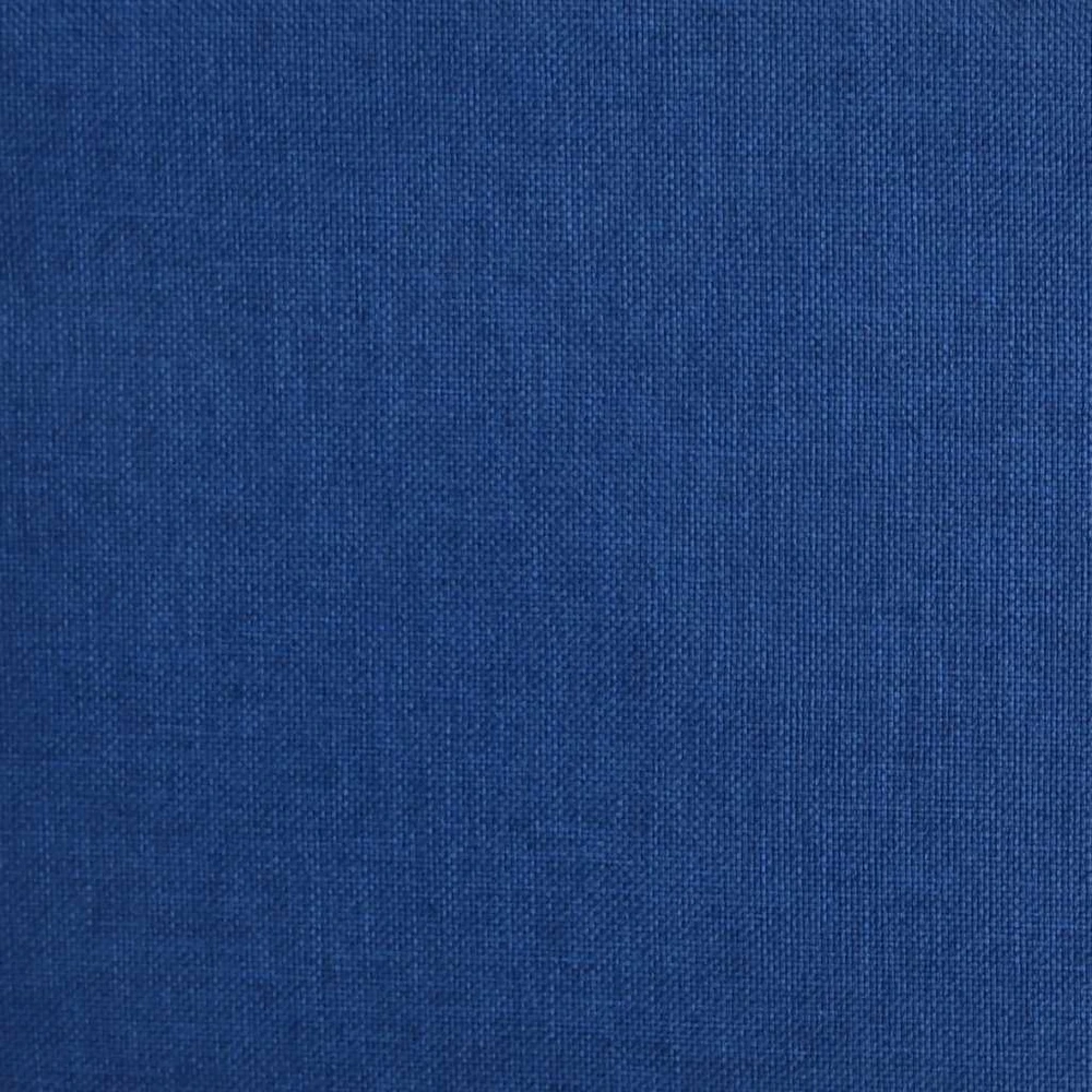 Dvivietė sofa-lova su dvejomis pagalvėmis, mėlyna, audinys