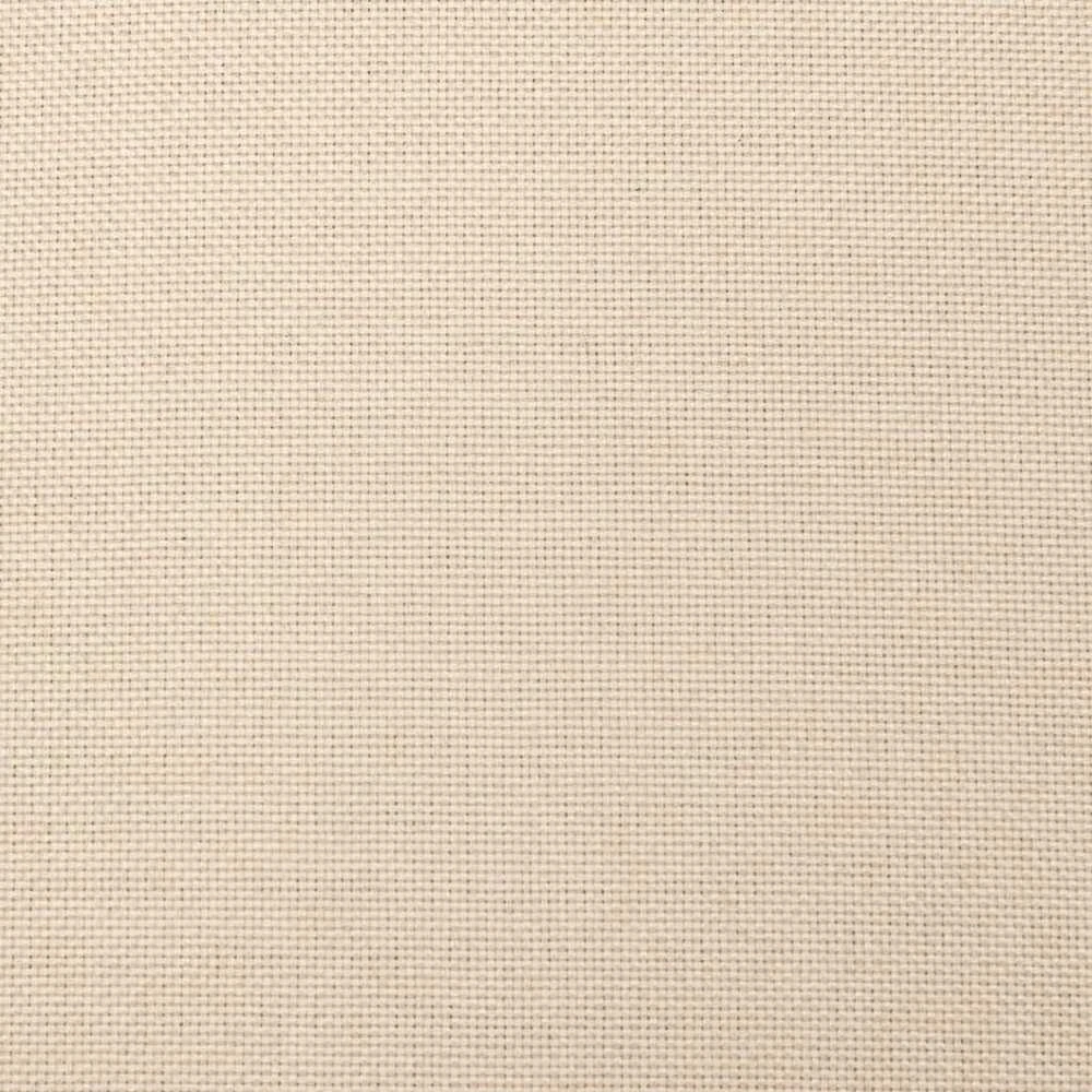 Dvivietė sofa-lova su dvejomis pagalvėmis, kreminė, audinys