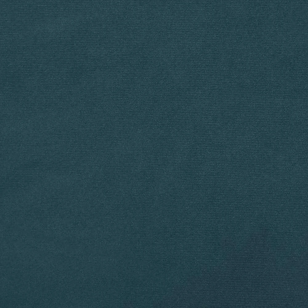 Dvivietė sofa-lova su dvejomis pagalvėmis, mėlyna, aksomas