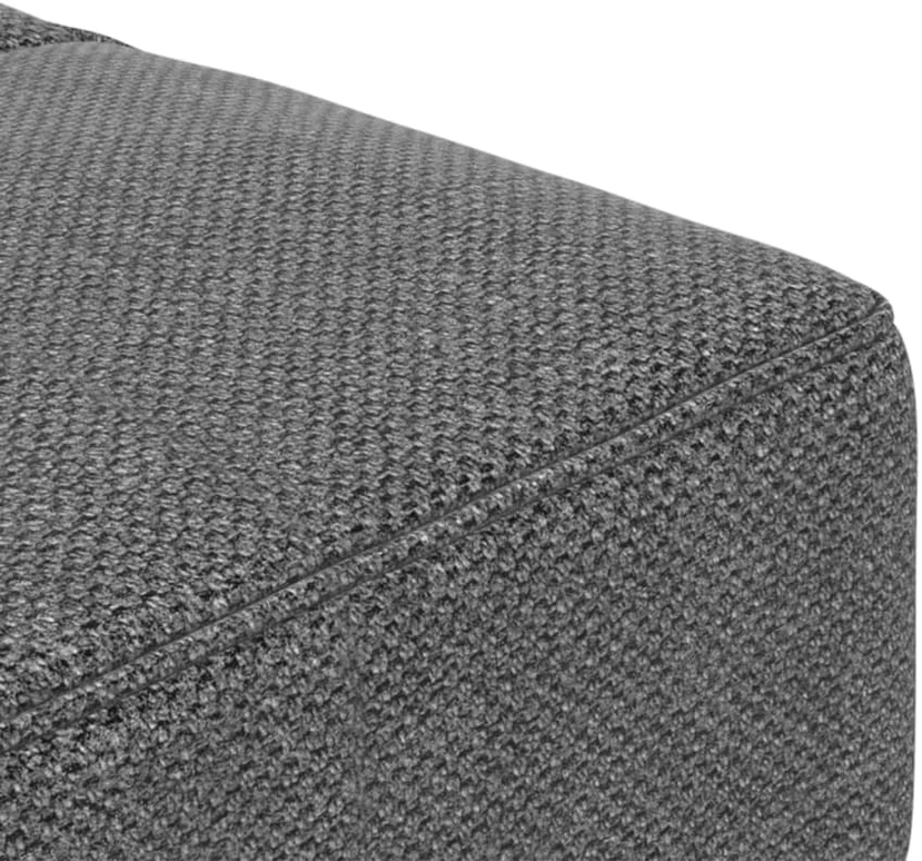Dvivietė sofa-lova su dvejomis pagalvėmis, pilka, audinys