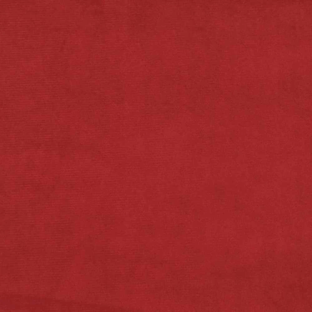 Dvivietė sofa-lova su dvejomis pagalvėmis, vyno, aksomas