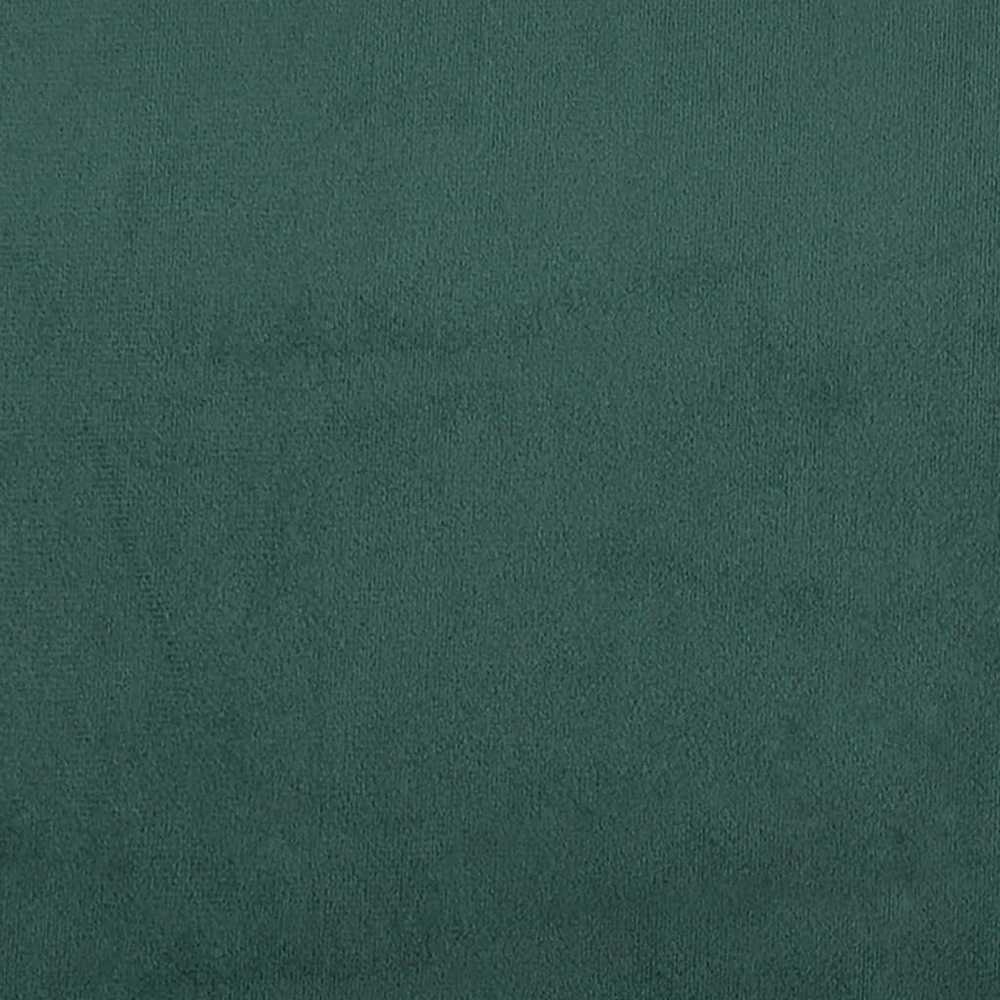 Dvivietė sofa-lova su pakoja, tamsiai žalios spalvos, aksomas