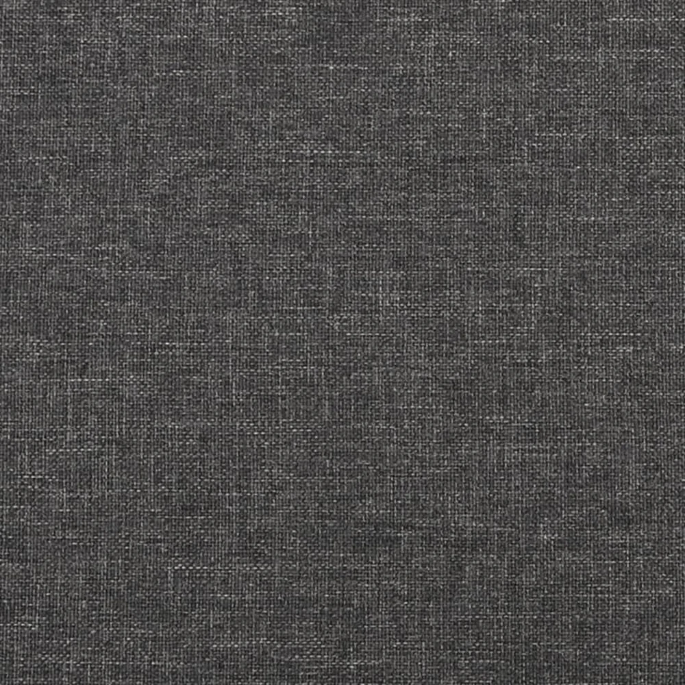 Dvivietė sofa-lova, tamsiai pilkos spalvos, audinys
