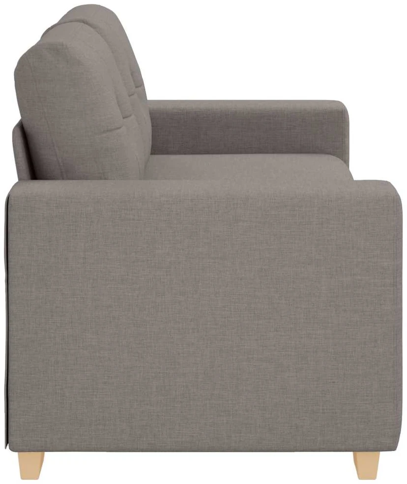 Dvivietė sofa, pilkai pilka, 180x77x82 cm, audinys