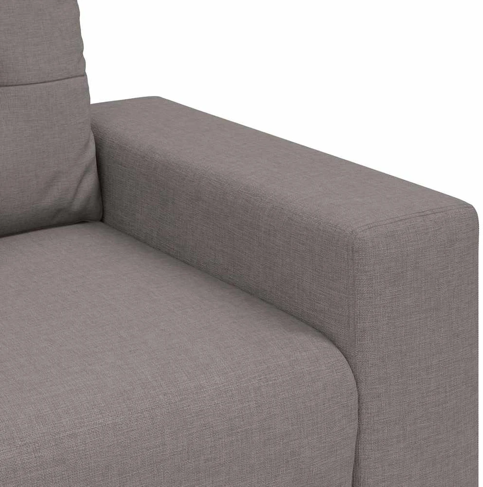 Dvivietė sofa, pilkai pilka, 180x77x82 cm, audinys