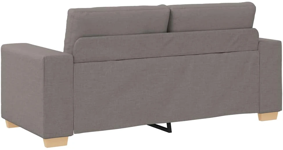 Dvivietė sofa, pilkai pilka, 180x77x82 cm, audinys