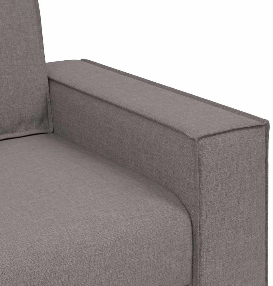 Dvivietė sofa, pilkai ruda, 180x78x84 cm, audinys