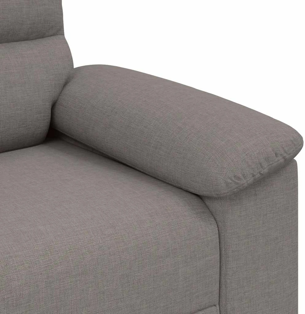 Dvivietė sofa, pilkai ruda, 160x81x84 cm, audinys