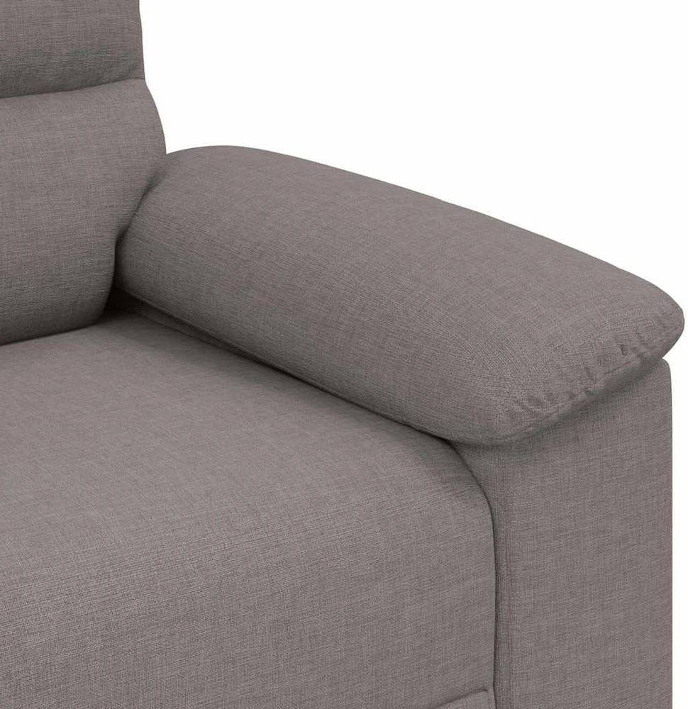 Dvivietė sofa, pilkai ruda, 160x81x84 cm, audinys