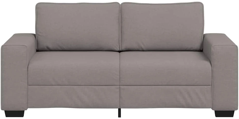 Dvivietė sofa, pilkai ruda, 180x77x82 cm, audinys