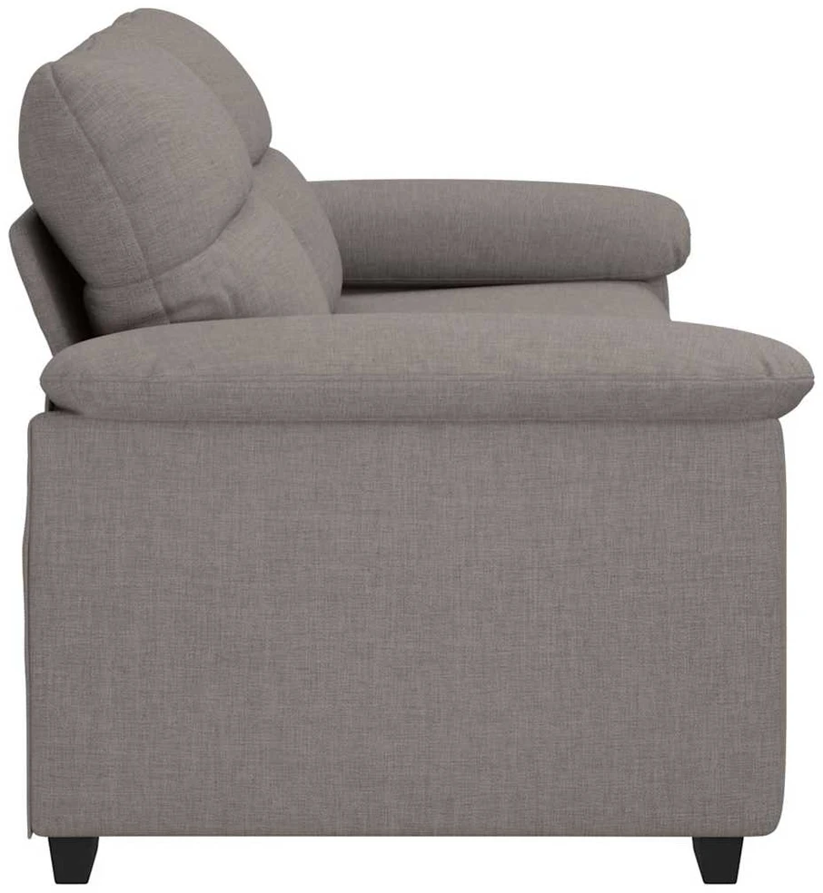 Dvivietė sofa, pilkai ruda, 180x81x84 cm, audinys