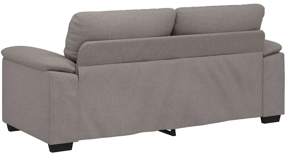 Dvivietė sofa, pilkai ruda, 180x81x84 cm, audinys