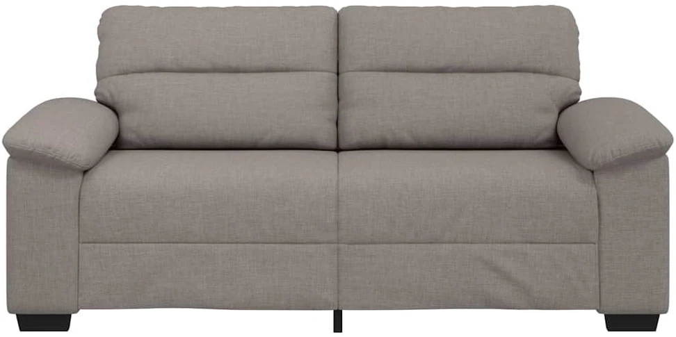 Dvivietė sofa, pilkai ruda, 180x81x84 cm, audinys