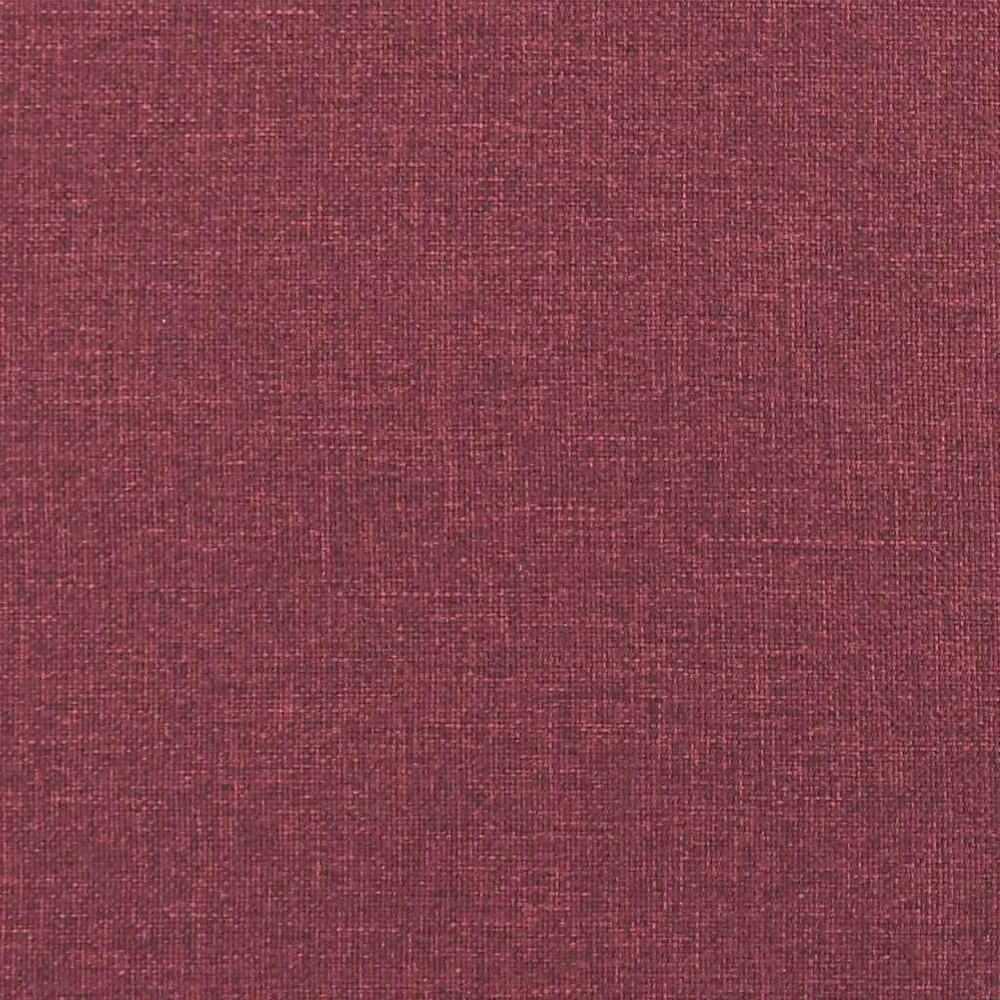 Dvivietė sofa, raudonojo vyno spalvos, 120cm, audinys