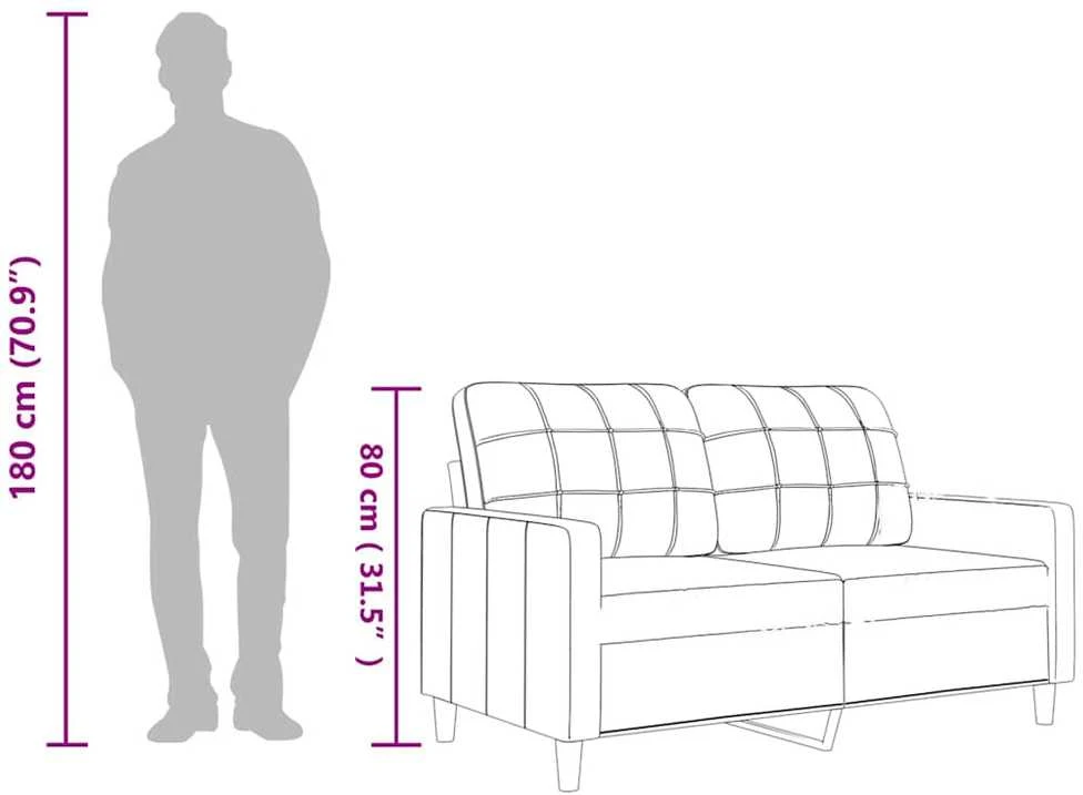 Dvivietė sofa, raudonojo vyno spalvos, 120cm, dirbtinė oda