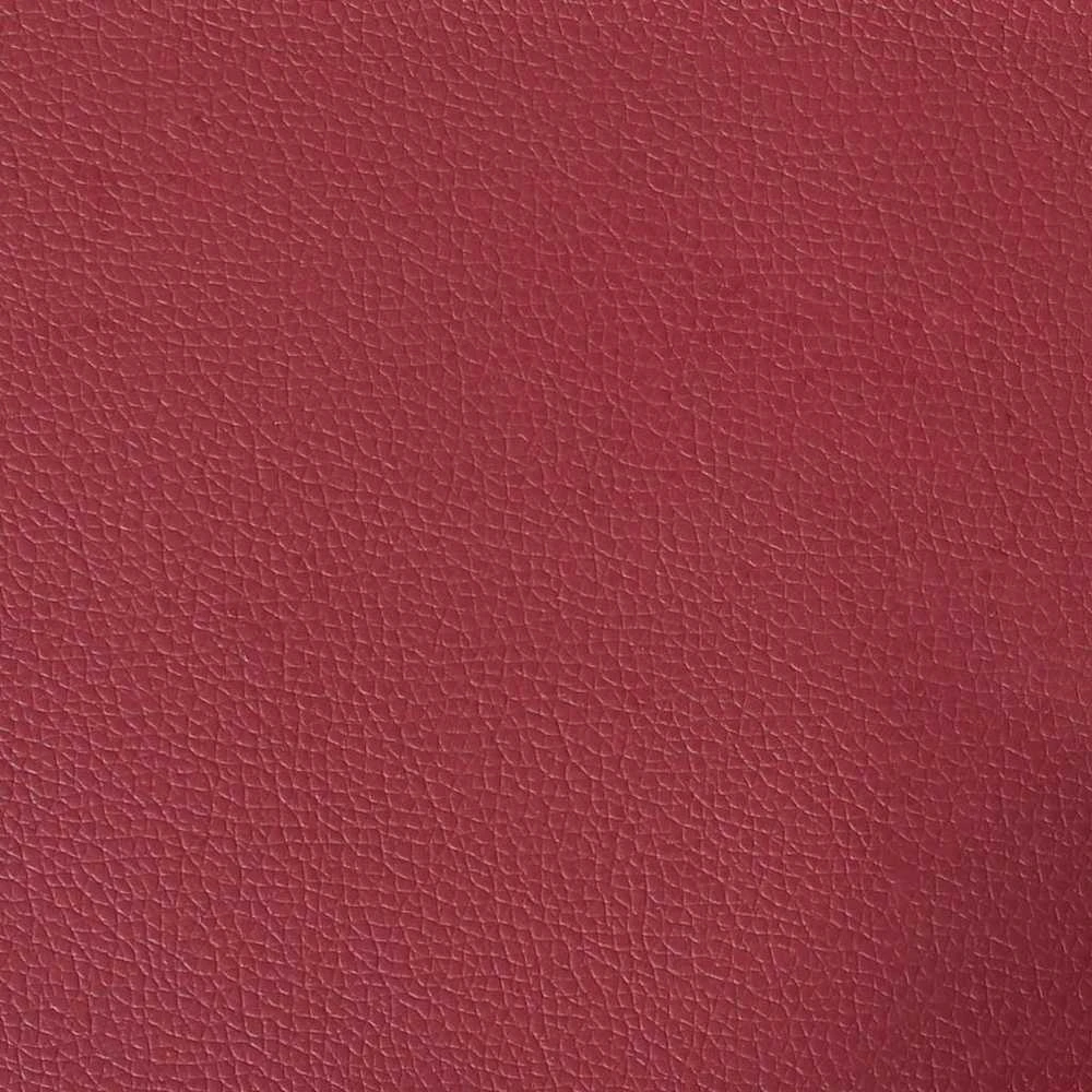 Dvivietė sofa, raudonojo vyno spalvos, 140cm, dirbtinė oda