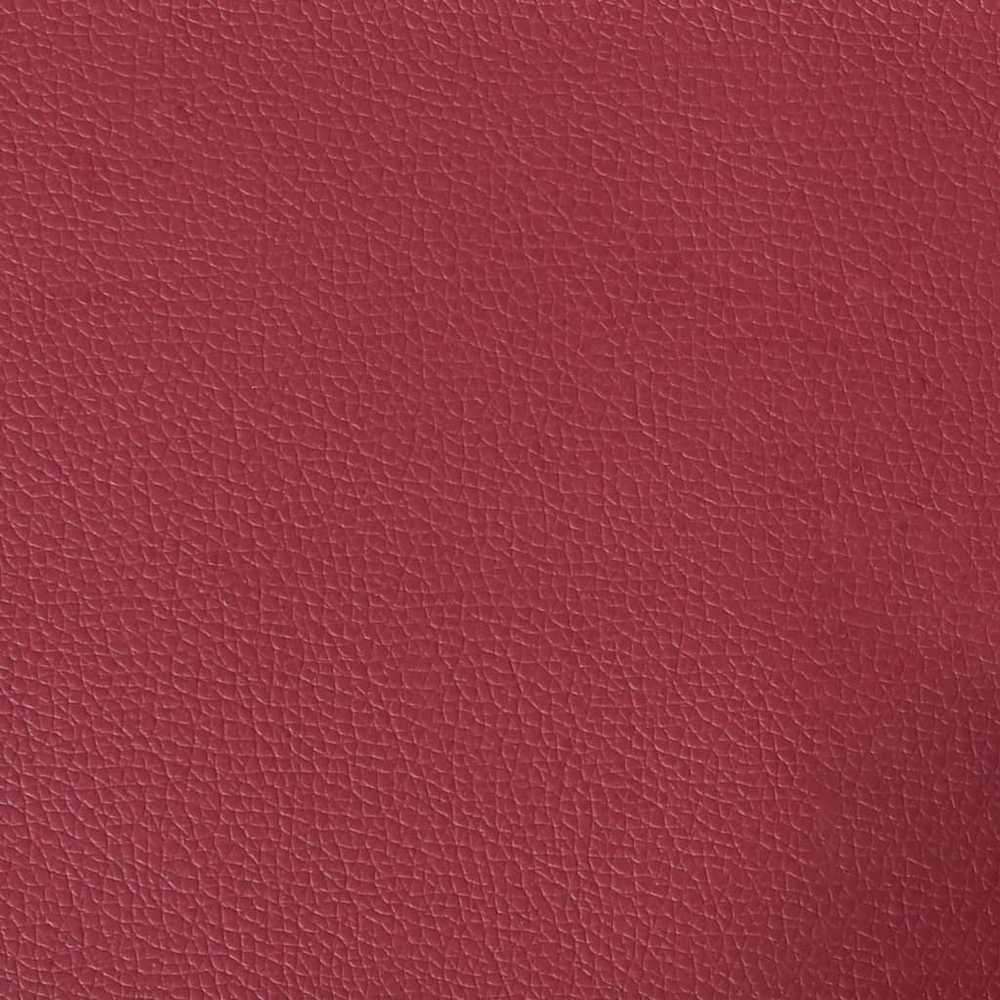 Dvivietė sofa, raudonojo vyno spalvos, 140cm, dirbtinė oda