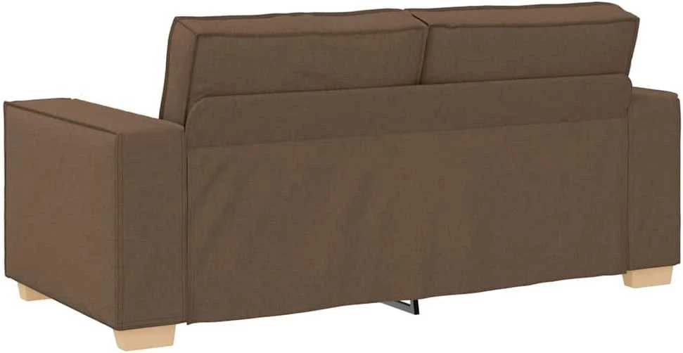 Dvivietė sofa, ruda, 180x78x84 cm, audinys