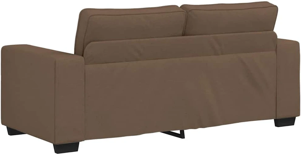 Dvivietė sofa, ruda, 180x77x82 cm, audinys