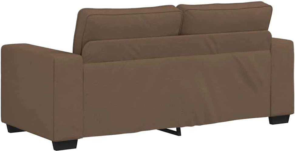 Dvivietė sofa, ruda, 180x77x82 cm, audinys