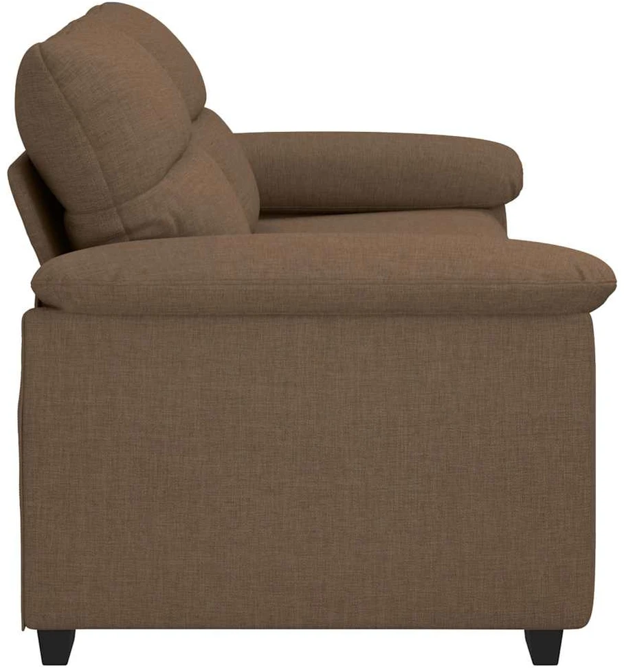 Dvivietė sofa, ruda, 180x81x84 cm, audinys