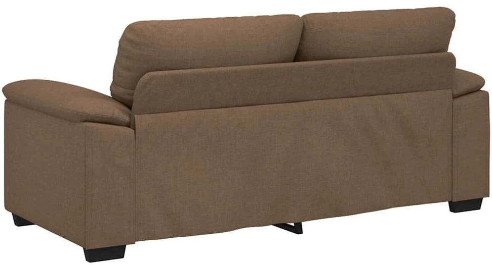 Dvivietė sofa, ruda, 180x81x84 cm, audinys