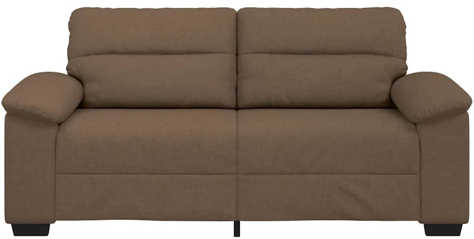 Dvivietė sofa, ruda, 180x81x84 cm, audinys