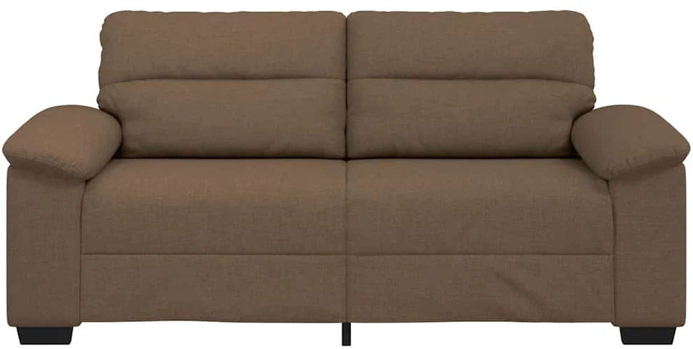 Dvivietė sofa, ruda, 180x81x84 cm, audinys