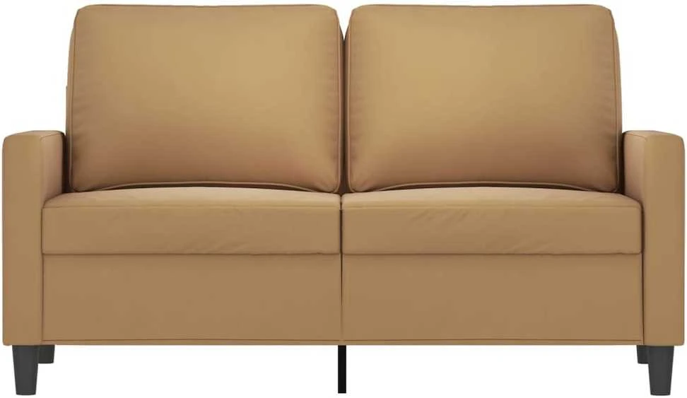 Dvivietė sofa, rudos spalvos, 120cm, aksomas