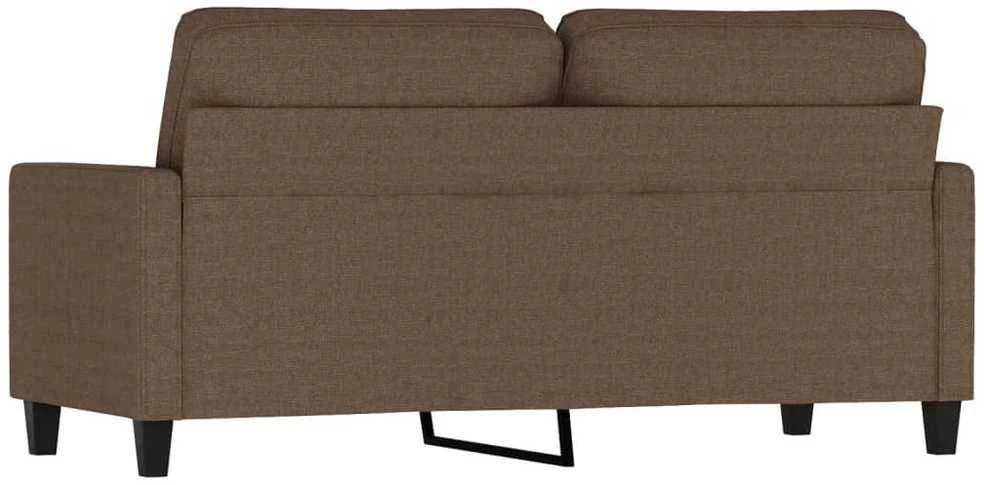 Dvivietė sofa, rudos spalvos, 140cm, audinys