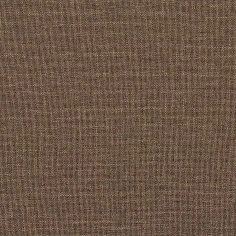 Dvivietė sofa, rudos spalvos, 140cm, audinys