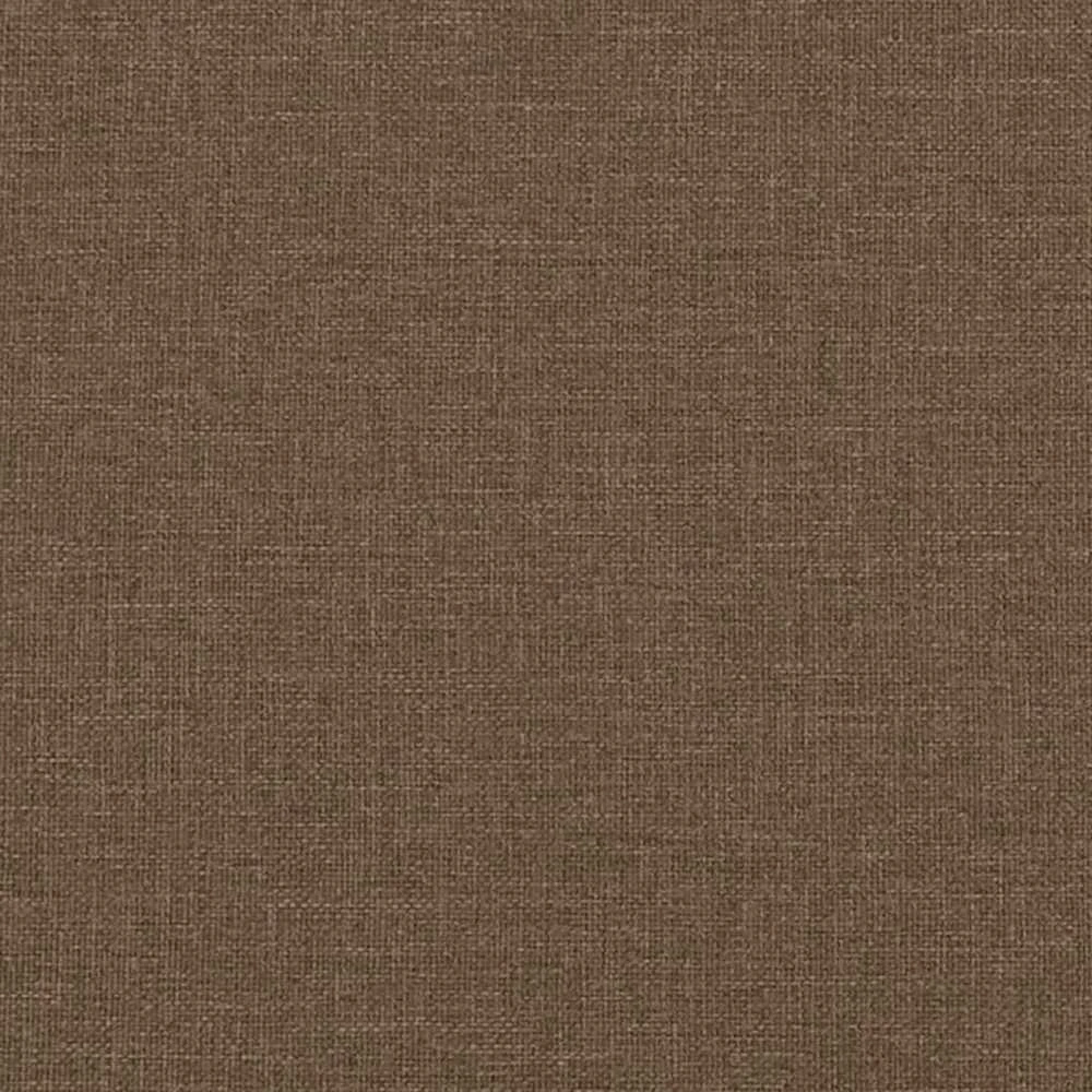 Dvivietė sofa, rudos spalvos, 140cm, audinys