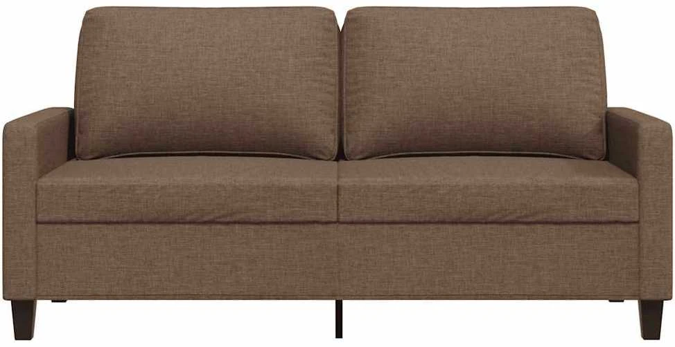 Dvivietė sofa, rudos spalvos, 140cm, audinys