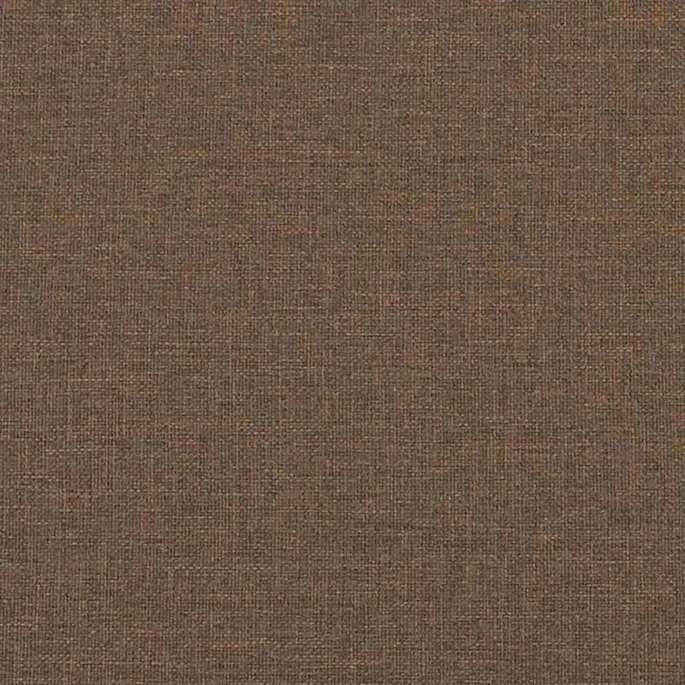 Dvivietė sofa, rudos spalvos, 140cm, audinys