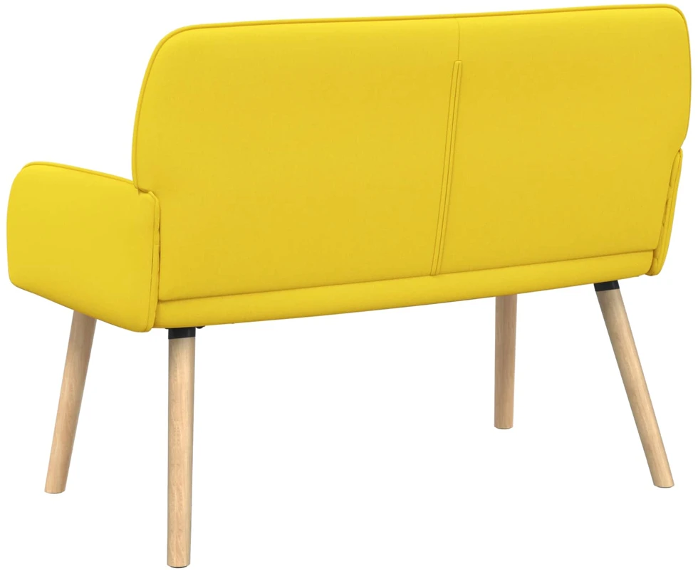 Dvivietė sofa su medžio masyvo kojelėmis 2 vietos