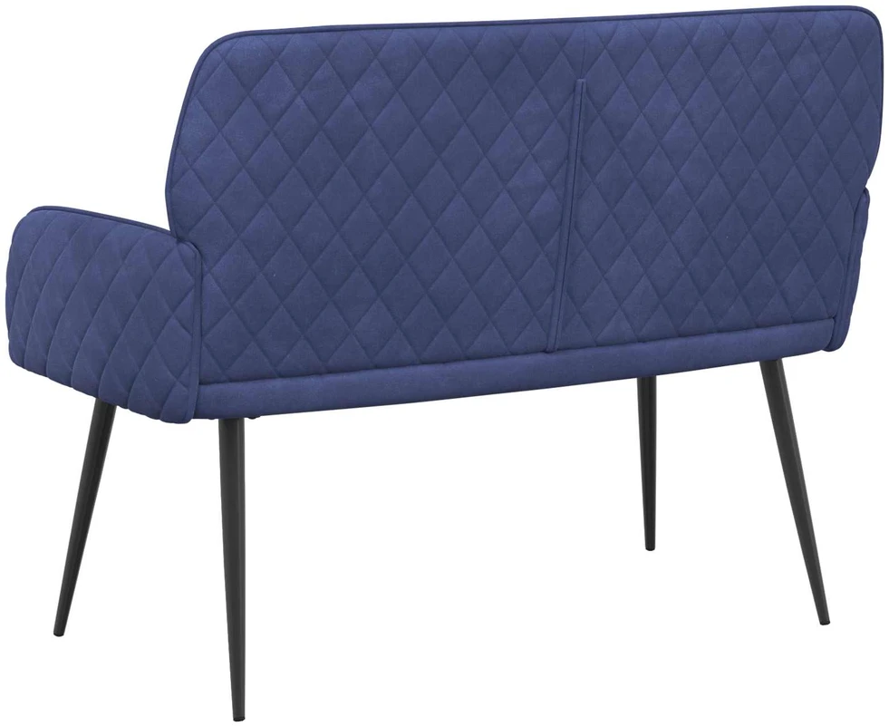 Dvivietė sofa su metalinėmis kojelėmis 2 vietos