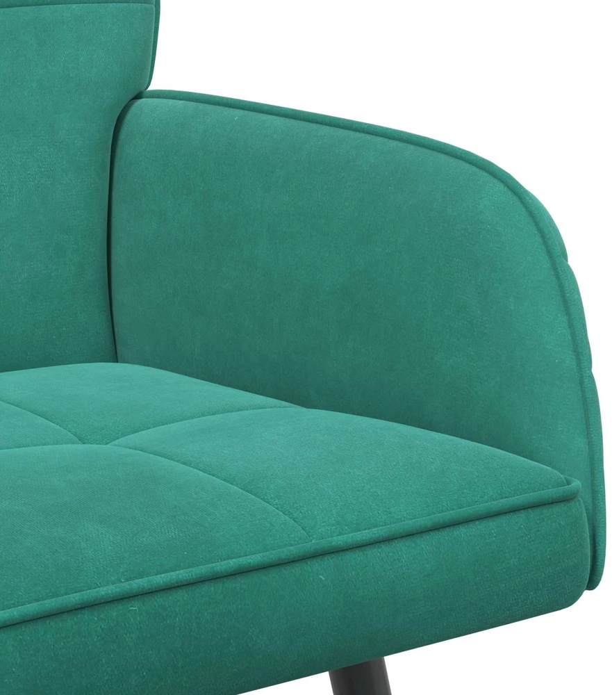 Dvivietė sofa su metalinėmis kojelėmis 2 vietos Turkio Aksomas