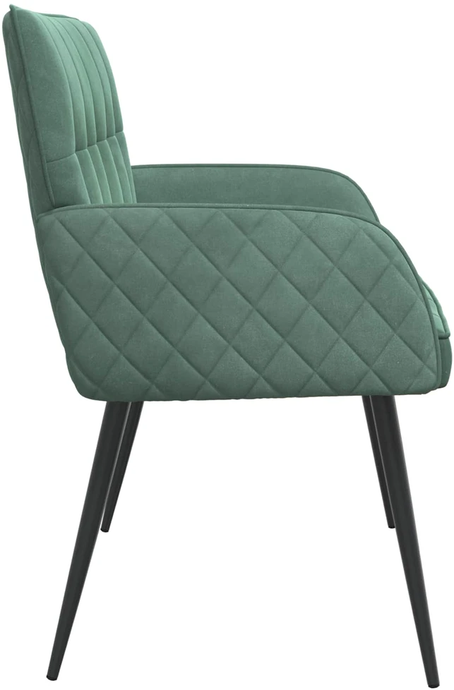 Dvivietė sofa su metalinėmis kojelėmis 2 vietos Jūrinė žalia