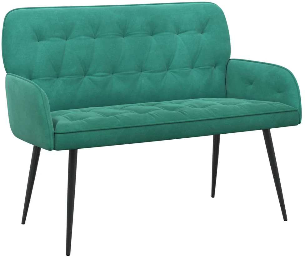 Dvivietė sofa su metalinėmis kojelėmis 2 vietos Turkio Aksomas