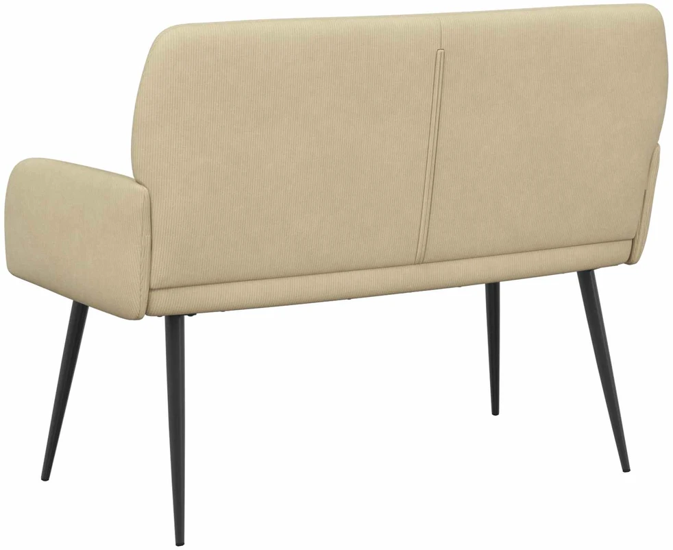 Dvivietė sofa su metalinėmis kojelėmis 2 vietos Pilkai žalia