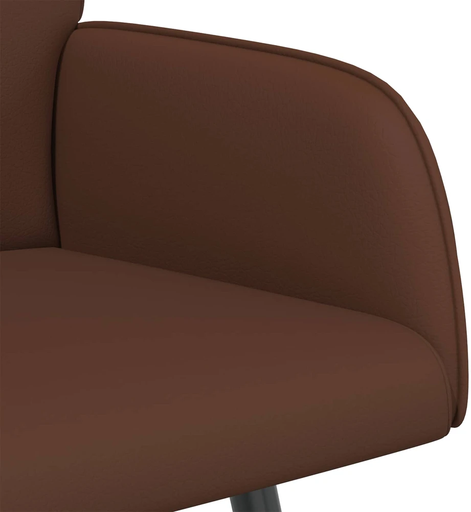 Dvivietė sofa su metalinėmis kojelėmis 2 vietos Ruda